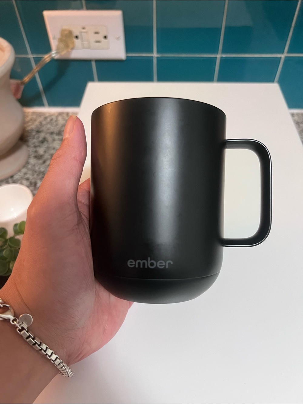 Ember Temperature Control Smart Mug  14 oz Matte Black Showtime Promo